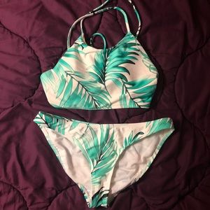 Body glove two piece swim set